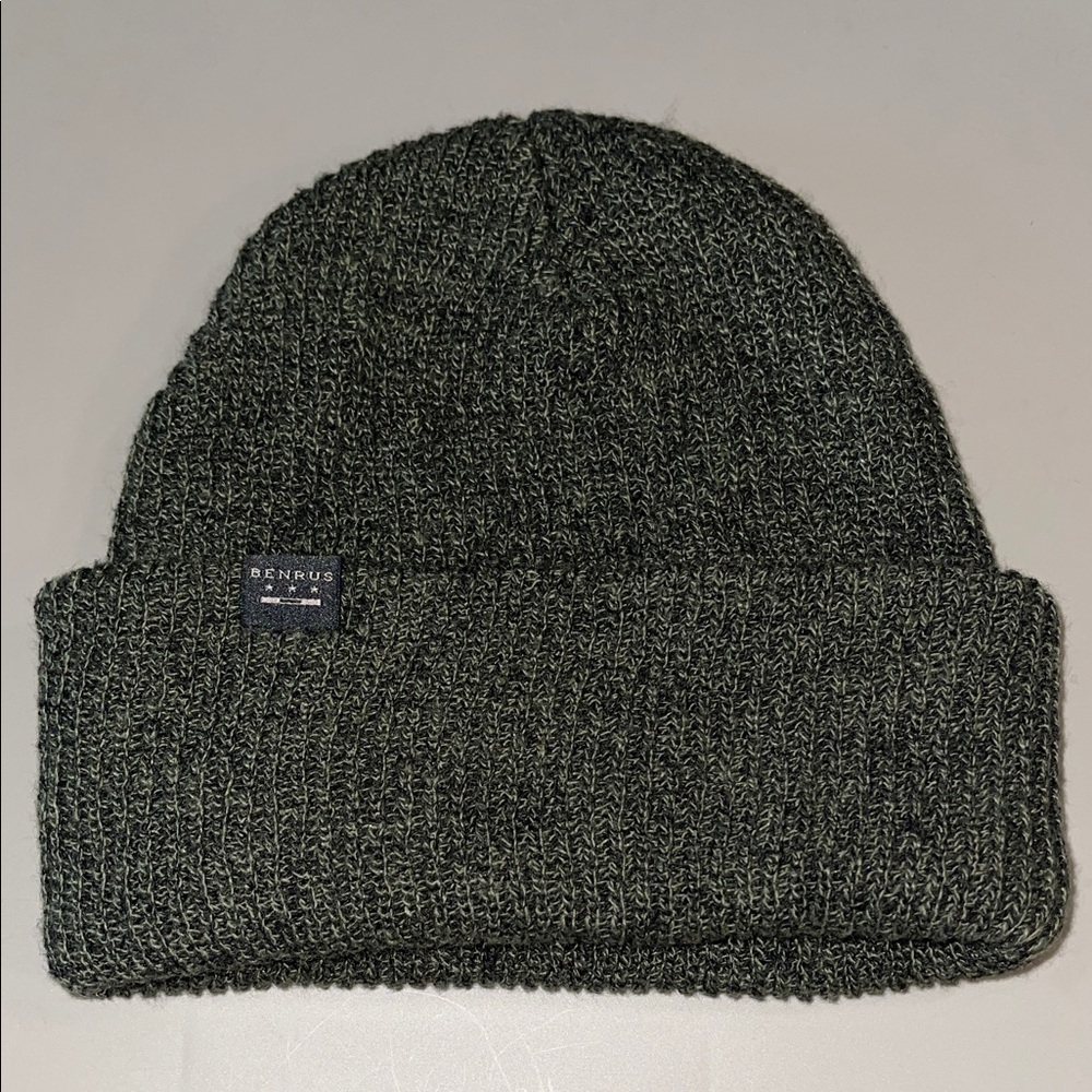 Green Knit Beanie